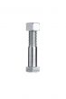 bolt with nut on top
