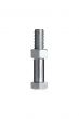 nut on bolt standing