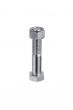 bolt with nut on top