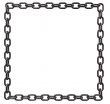 metal chains frame