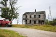 destroyed house