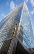 low angle shot of tall commercial building