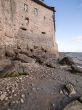 Castle Wall with Rocks and Mud