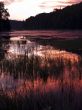 lake at dusk
