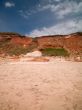 view of cliff at beach
