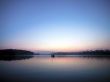 sunset with sailboat