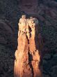 the top of spider rock