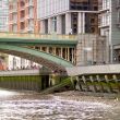 bridge over water in london