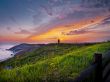 lighthouse sunset