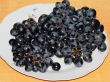 Grapes on the table