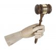Wooden Hand Holding Gavel