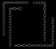 metal chain frame borders
