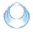 water splash circular