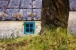 tree trunk and warehouse