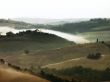 Banks of fog over Tuscany