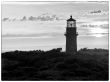 silhouette of watch tower