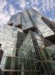 reflection on elegant commercial building