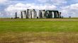 Stonehenge with clouds