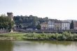 high angle view of lake and building in pisa france