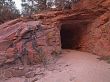 caves of zion canyon utah usa