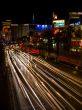 light on the roads of las vegas nevada