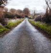 empty london backroad