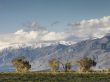 distance view of mountain range