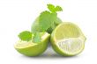 Fresh lime with lemon mint