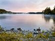 sunset in haliburton