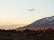 stone desert sunset