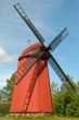Old medieval windmill.