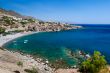 Bay with a beach on the island of Crete