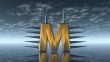 prickles letter m