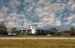 Russian military aircraft â€œA-50 â€ parked at the airbase