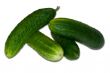 Cucumber in the white.