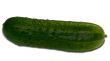 Cucumber in the white.