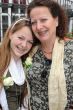 Mother and dauther laughing with Braces