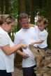 Family trip to the wildlife park