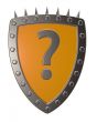 shield with question mark