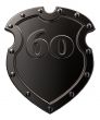 number on metal shield