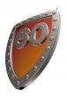 number on metal shield
