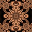 Fractal ceramic tile