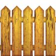 Seamless picket fence