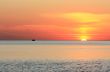 Sunset at sea