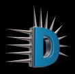 prickles letter d