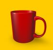 red mug
