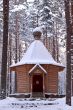 Wooden chapel.