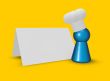 cook and blank card