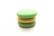 Soap, green, yellow, white background