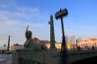 Bridge in Sankt Petersburg with sphinx